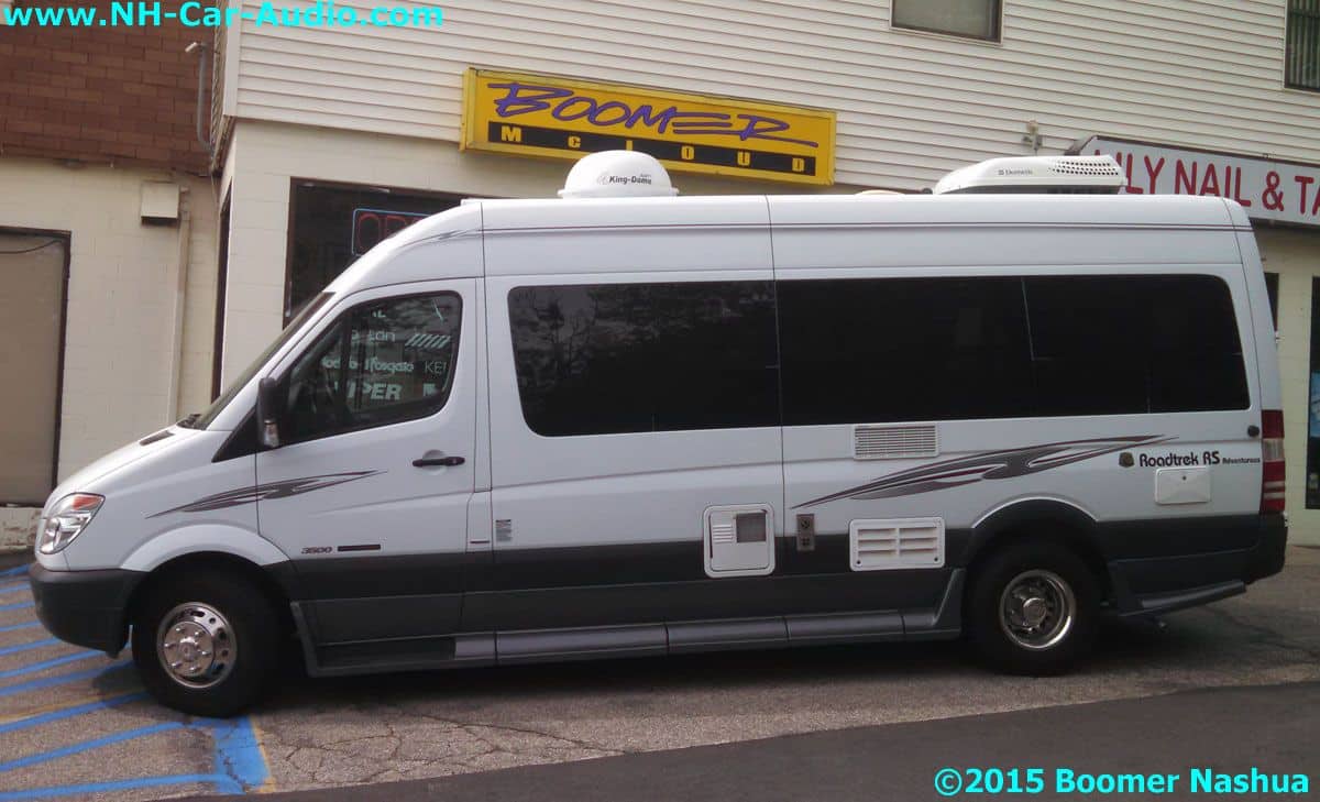 Mercedes sprinter stereo install