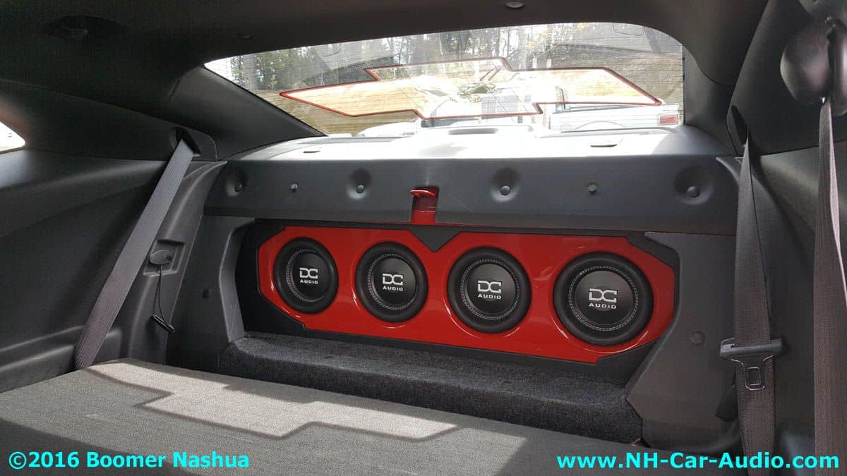 2016 camaro best sale subwoofer box