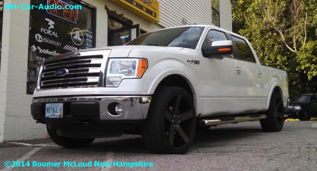 Jamies 2014 Ford F-150 All New - Boomer Nashua Mobile Electronics