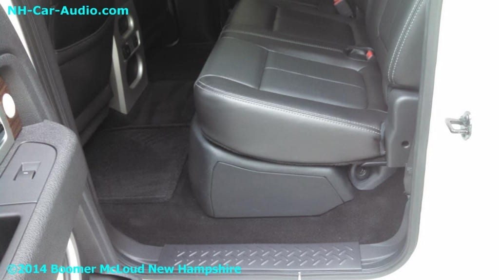 Under seat subwoofer ford f150 #6