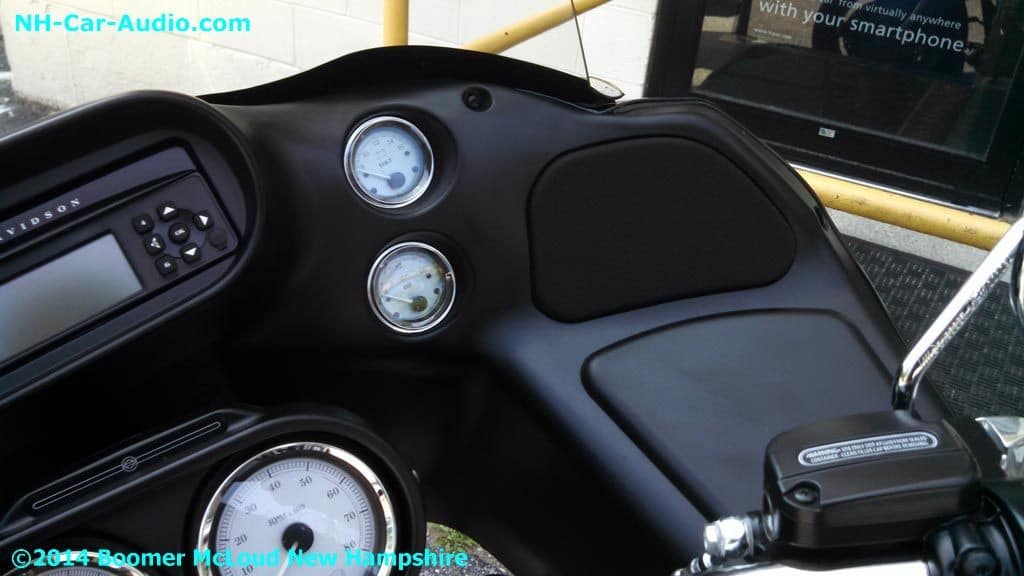 Harley Road Glide Audio Upgrade Boomer Nashua Mobile Electronics