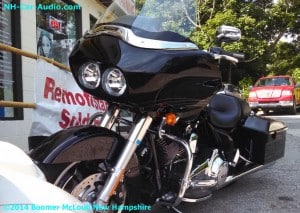 Motorcycle Custom Installs Harley Road glide-Better sound