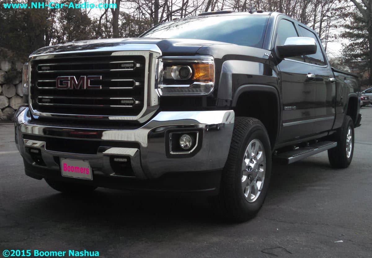 GMC Sierra with Whelen Strobes - Boomer Nashua Mobile Electronics