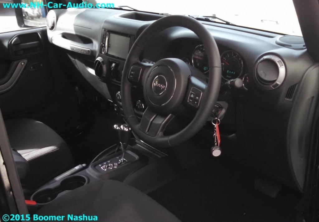 Right Hand Drive Jeep Wrangler - Boomer Nashua Mobile Electronics