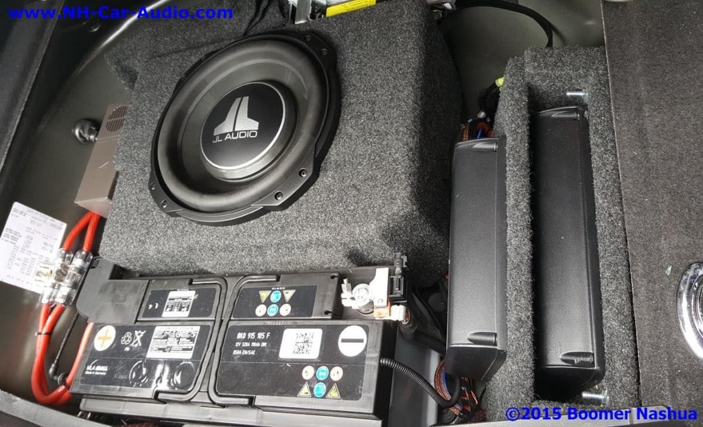 Audi RS5 Stealth Audio - Boomer Nashua Mobile Electronics